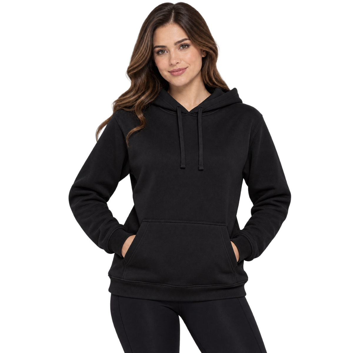 Sudadera con Capucha y Bolsa Cangurera para Adulto · 50% Algodón 50% Poliéster (Copia)