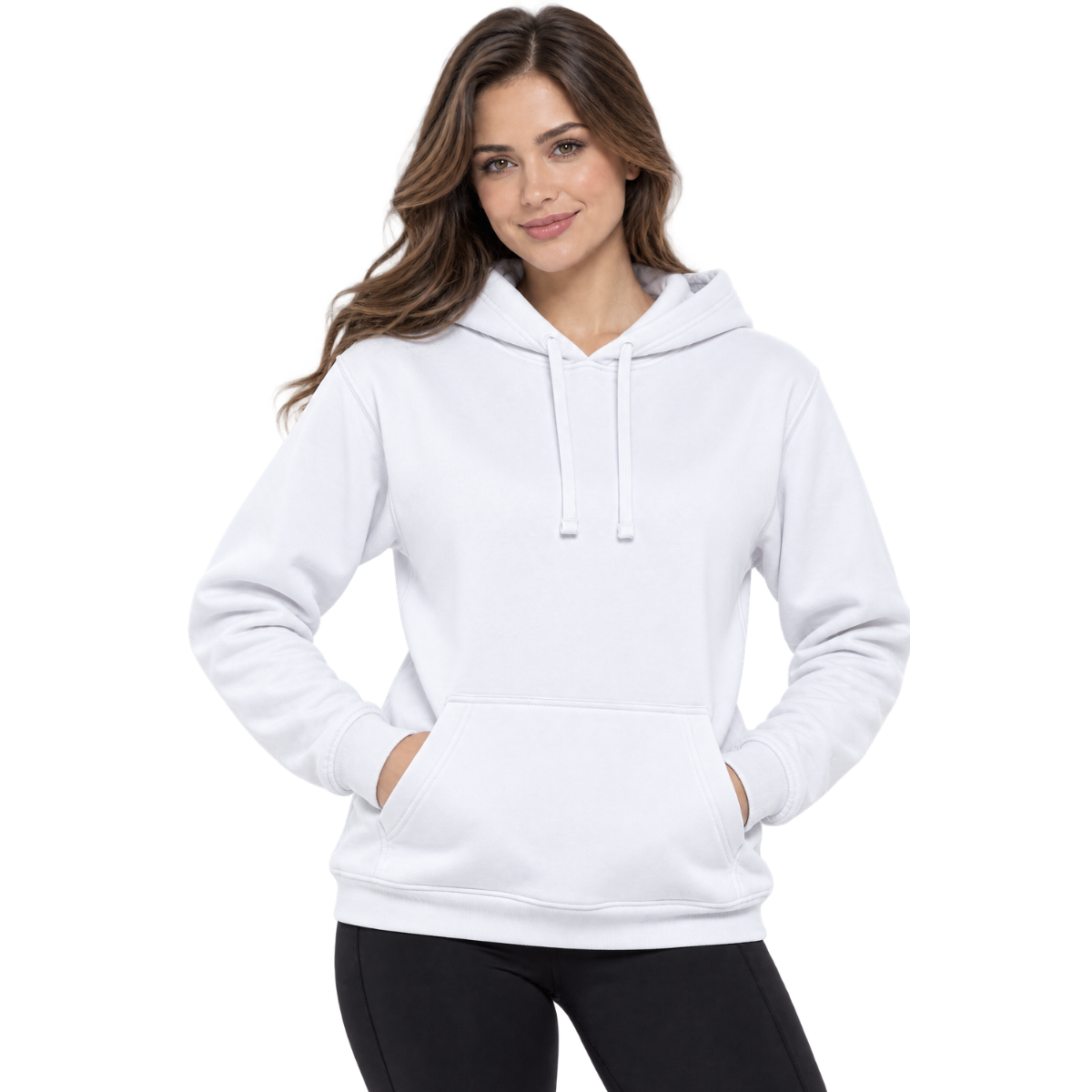 Sudadera con Capucha y Bolsa Cangurera para Adulto · 50% Algodón 50% Poliéster (Copia)