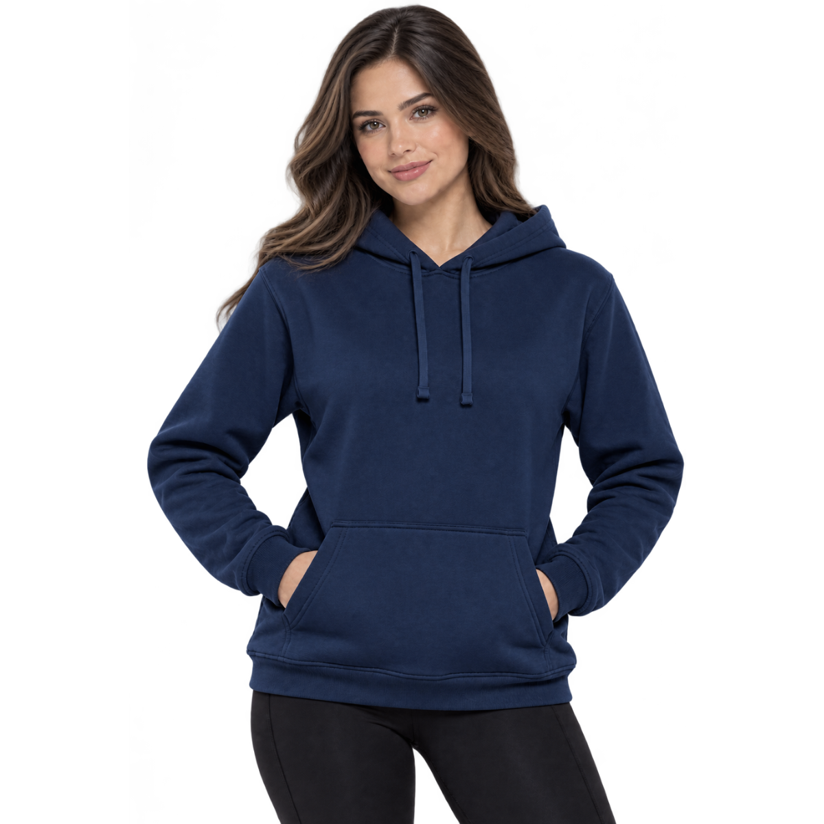 Sudadera con Capucha y Bolsa Cangurera para Adulto · 50% Algodón 50% Poliéster (Copia)