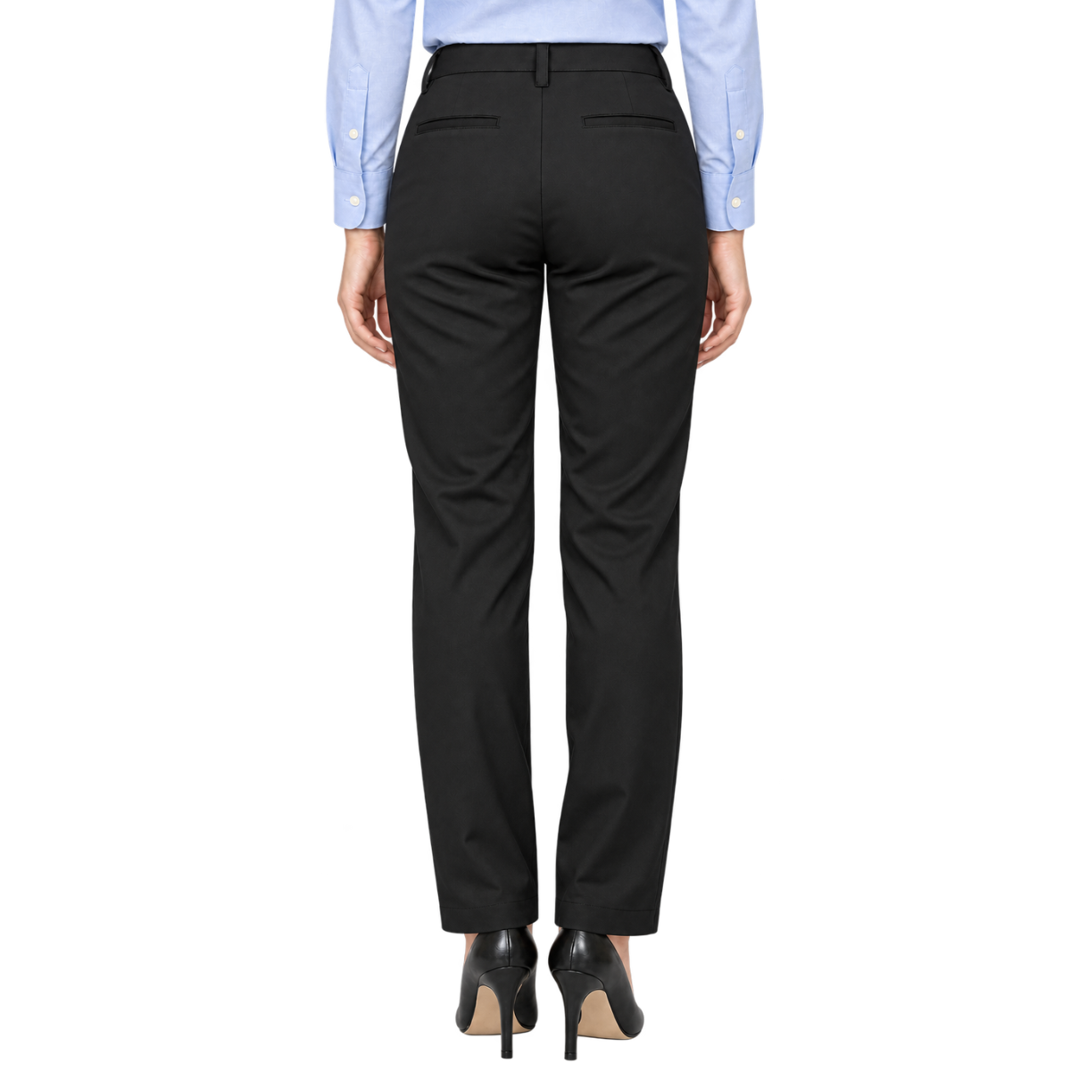 Pantalón de Gabardina para Dama · 65% Poliéster 35% Algodón