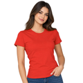 Playera Cuello Redondo Manga Corta para Dama · 100% Algodón ·